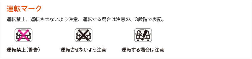 運転マーク